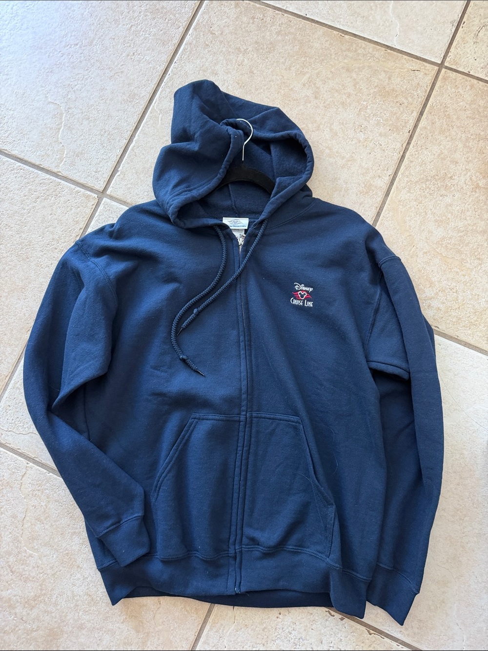 Disney Cruise Line zippered Hoodie size Medium.
